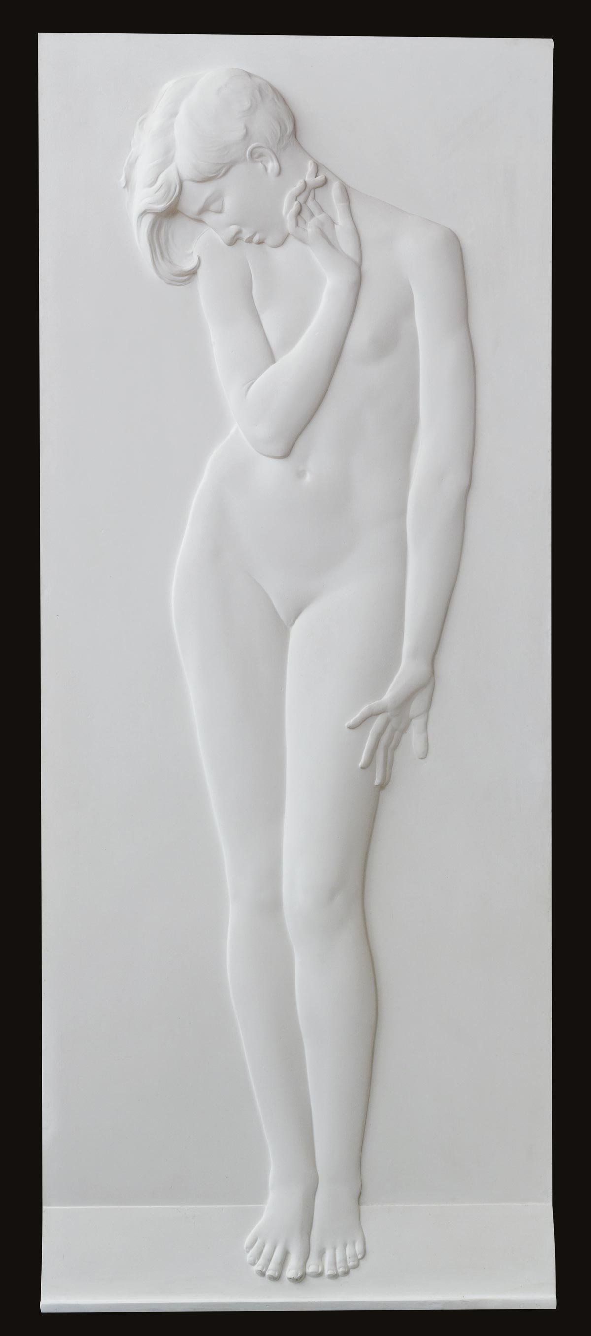 Arrigo Minerbi, The Weeping Flower (1922; cast; Ferrara, Gallerie d'arte moderna e contemporanea)