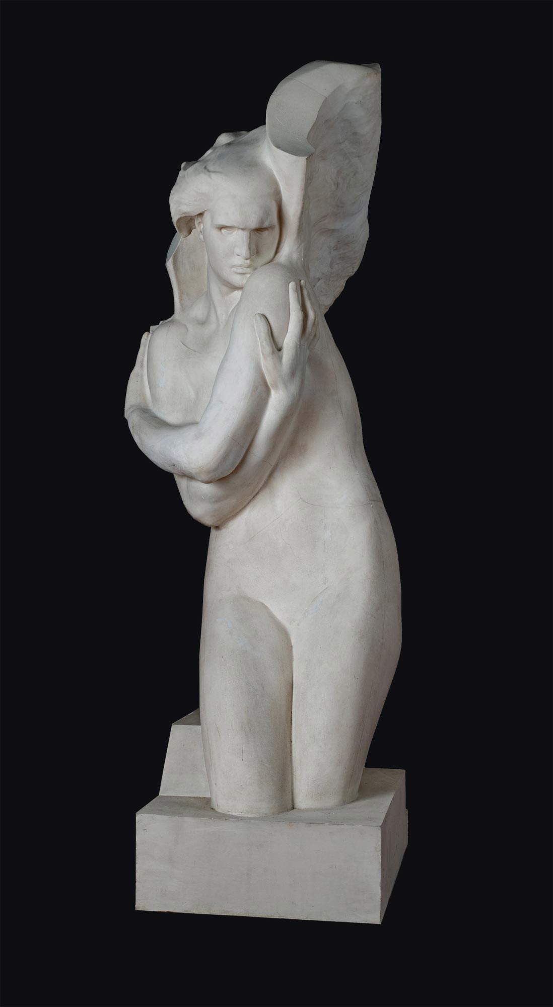 Arrigo Minerbi, Victory of the Piave (1917-1918; plaster; Ferrara, Museum of Modern Art)