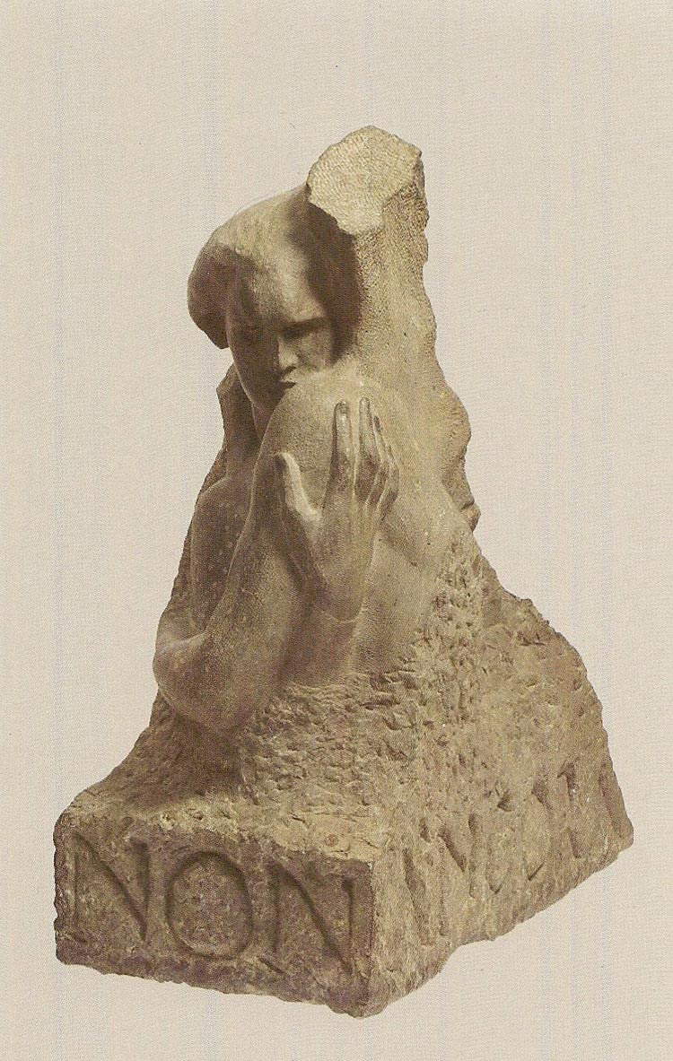 Arrigo Minerbi, Victory of the Piave (1917; Ligurian stone; Private collection)