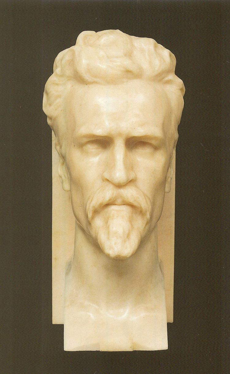 From the Triptych monumental figure of the Apostle