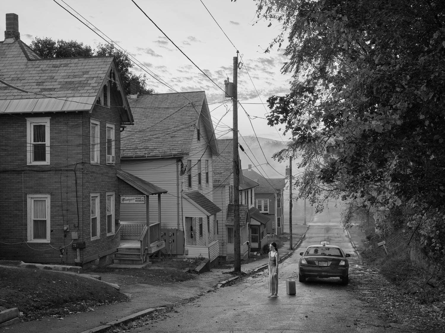 Gregory Crewdson, Morningside Home for Women, Eveningside series (2021-2022; digital print). Courtesy of the artist