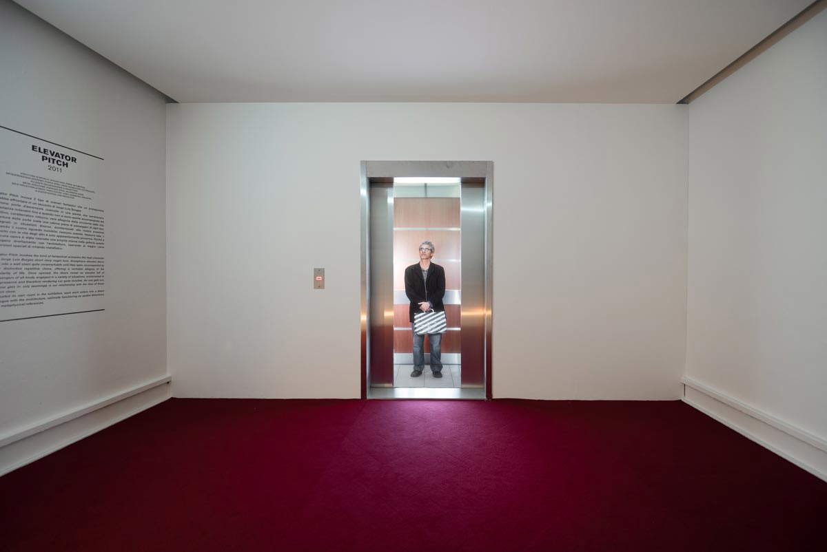 Exhibition layouts Leandro Erlich. Beyond the Threshold. Photo: Fabrizio Spucches Exhibition layouts Leandro Erlich. Beyond the Threshold. Photo: Fabrizio Spucches