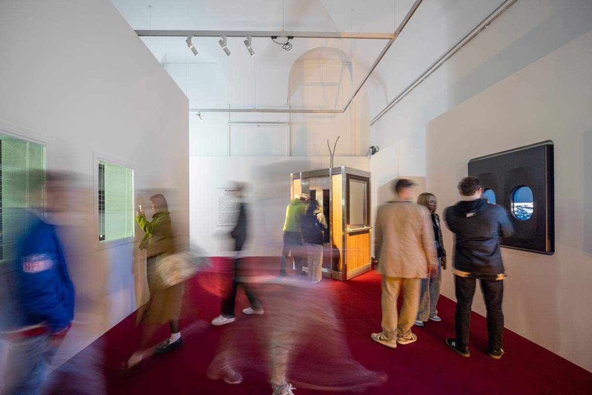Exhibition layouts Leandro Erlich. Beyond the Threshold. Photo: Fabrizio Spucches Exhibition layouts Leandro Erlich. Beyond the Threshold. Photo: Fabrizio Spucches