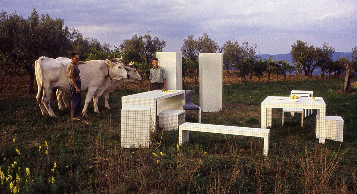 The furniture in the Measure series The furniture in the Measure series