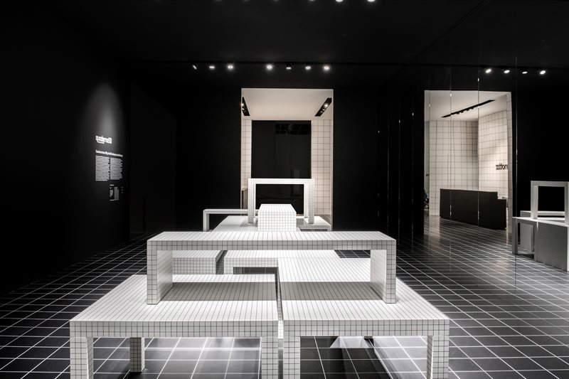 Zanotta's stand at Salone del Mobile 2022, a tribute to Quaderna's 50th anniversary Zanotta's stand at Salone del Mobile 2022, a tribute to Quaderna's 50th anniversary