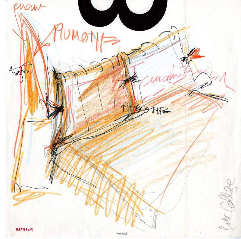 Vico Magistretti, Disegno per Nathalie (1978). Foto: Archivio Vico Magistretti Vico Magistretti, Disegno per Nathalie (1978). Foto: Archivio Vico Magistretti