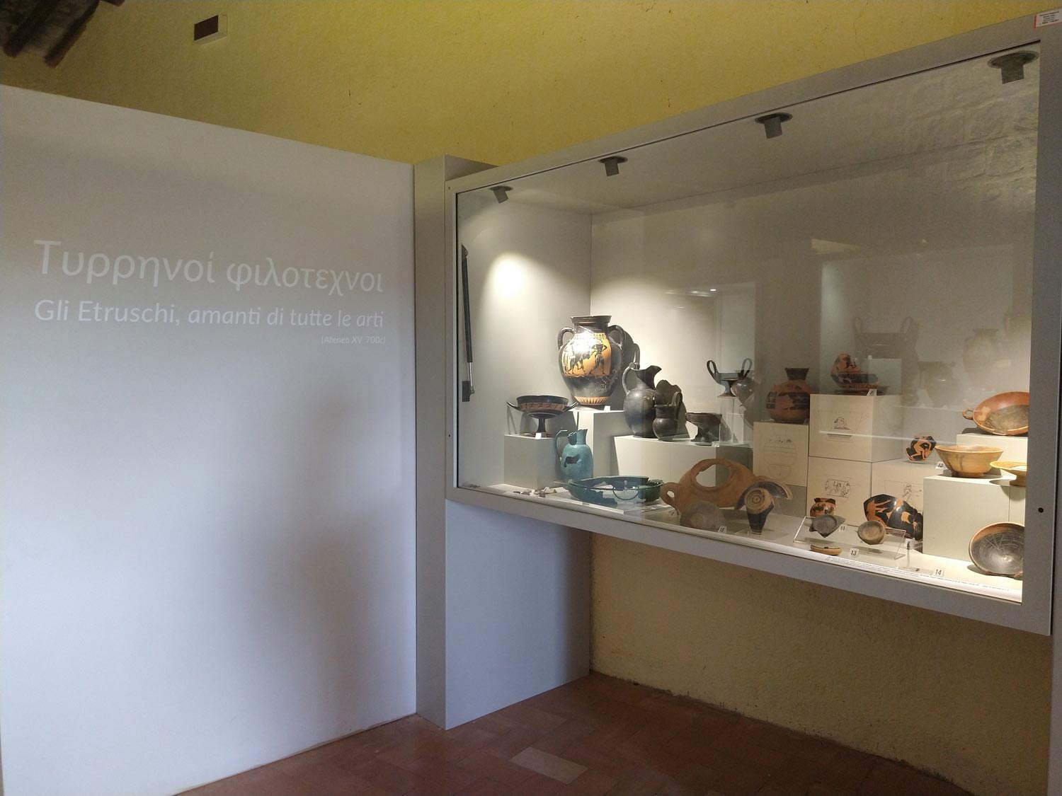 Museo Arqueológico Nacional de Vulci (diseño 2016)