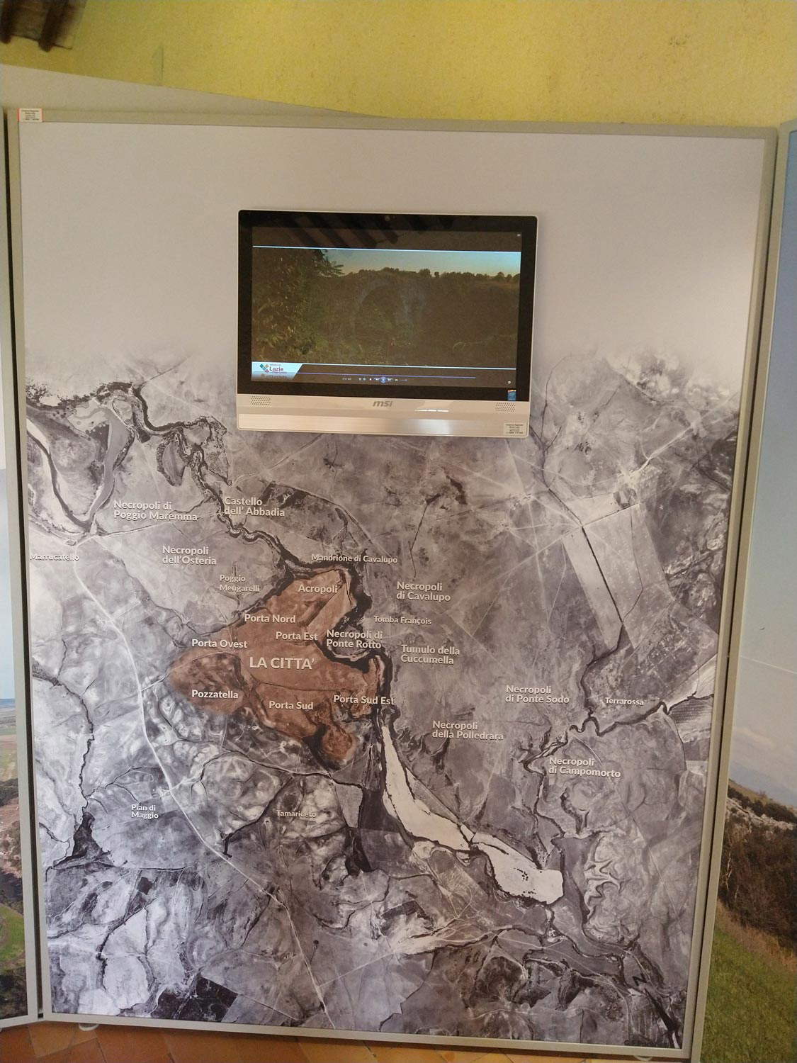 Museo Arqueológico Nacional de Vulci (diseño 2016)