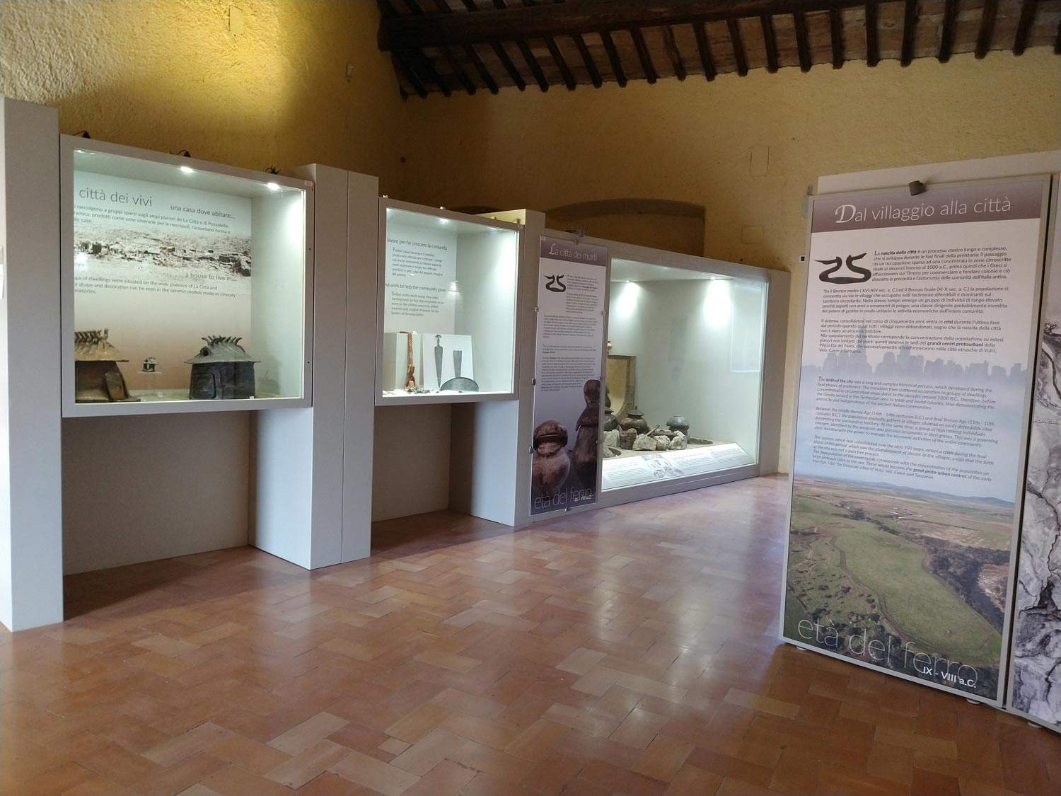Museo Arqueológico Nacional de Vulci (diseño 2016)