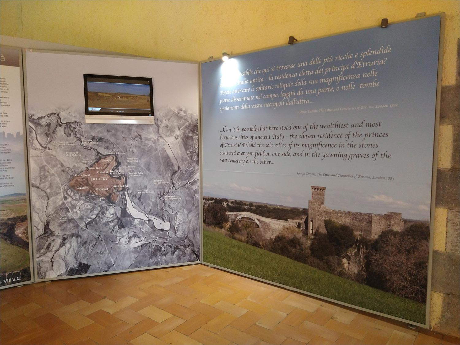 Museo Arqueológico Nacional de Vulci (diseño 2016)