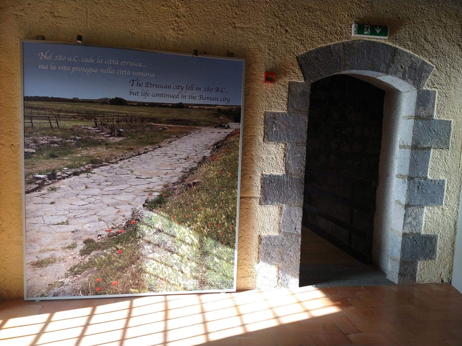 Museo Arqueológico Nacional de Vulci (diseño 2016)