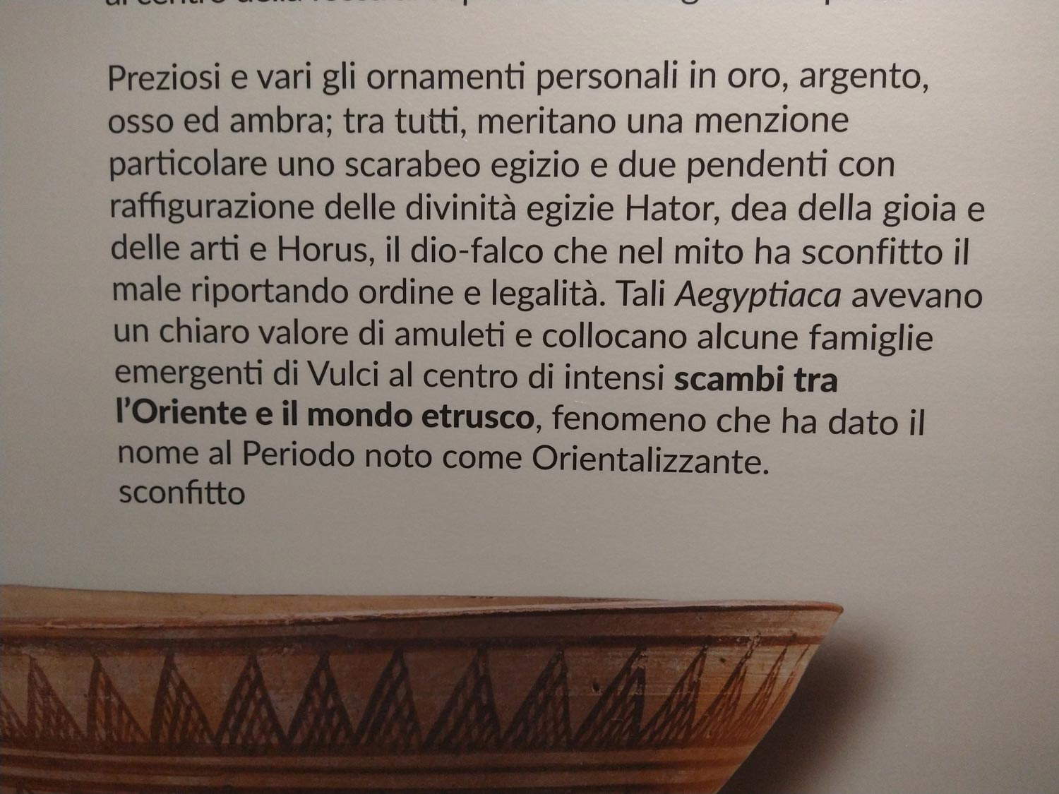 Museo Arqueológico Nacional de Vulci (diseño 2016)