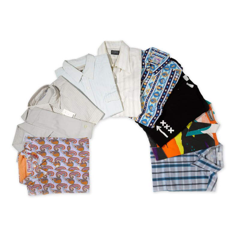 Shirts that belonged to Freddie Mercury Shirts that belonged to Freddie Mercury