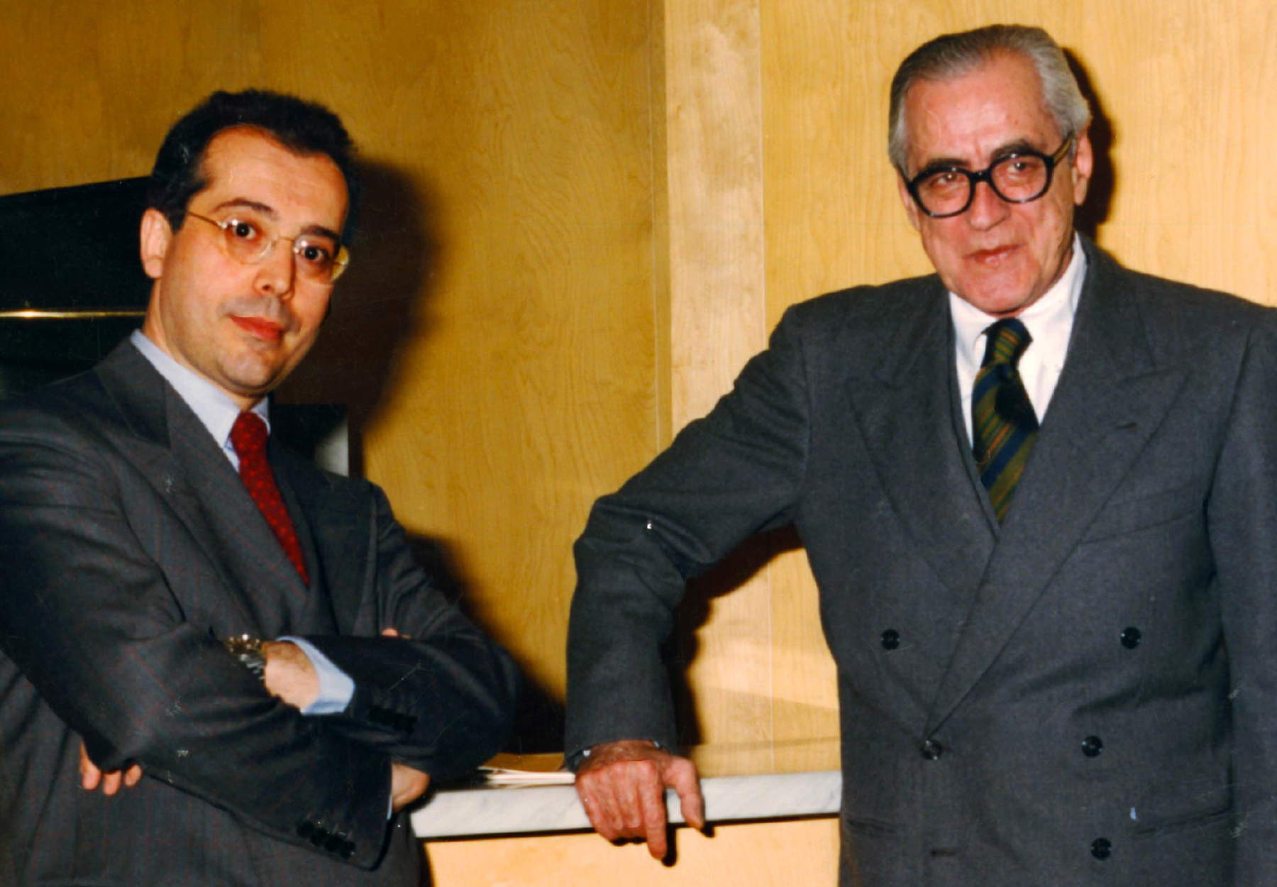 Bruno Zanardi con John Urbani, Parma 1989