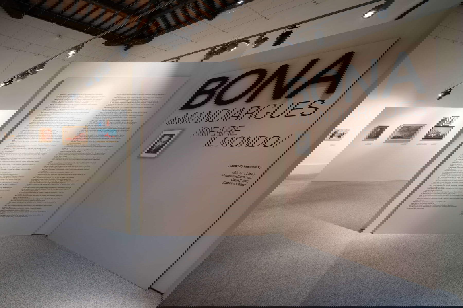 Exhibition layouts Bona de Mandiargues. Remaking the World Exhibition layouts Bona de Mandiargues. Remaking the World