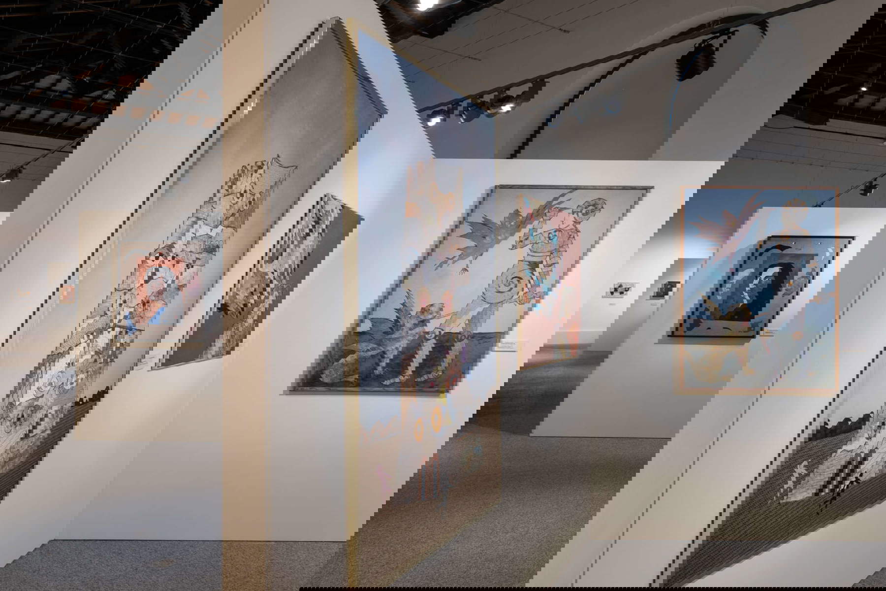 Exhibition layouts Bona de Mandiargues. Remaking the World Exhibition layouts Bona de Mandiargues. Remaking the World