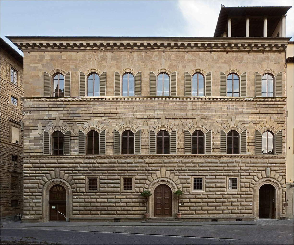 Giuliano da Sangallo, Palazzo Gondi (1490-1498). Foto: Fotografisches Archiv der Marchesi Gondi Giuliano da Sangallo, Palazzo Gondi (1490-1498). Foto: Fotografisches Archiv der Marchesi Gondi