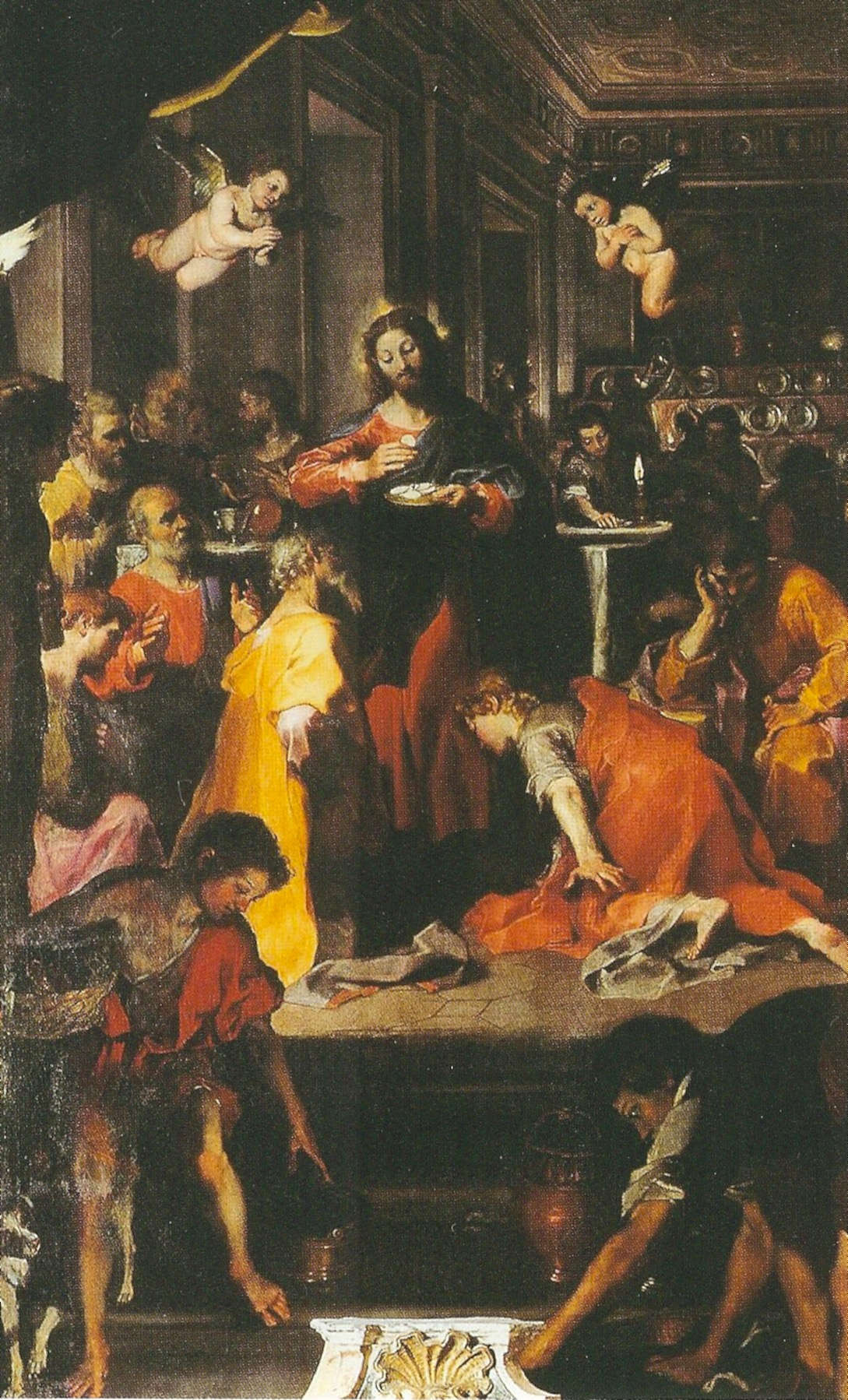 Federico Barocci, Die Einsetzung der Eucharistie (1603-1609; Rom, Santa Maria sopra Minerva)