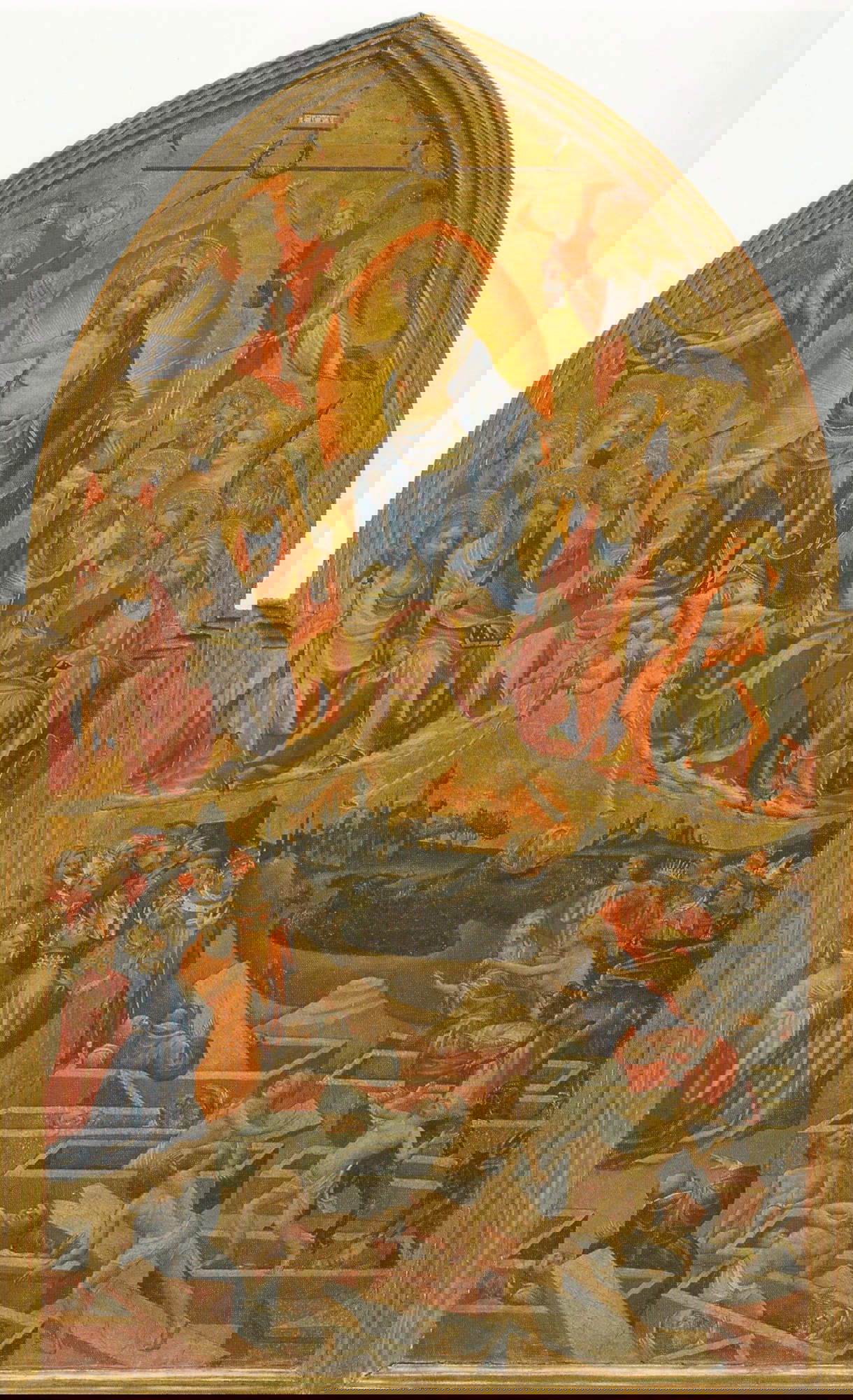 Gherardo Starnina, Das Jüngste Gericht (1396-1401; München, Alte Pinakothek)