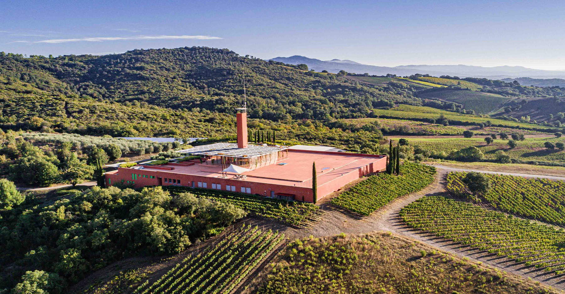 Rocca di Frassinello (entworfen von Renzo Piano) Rocca di Frassinello (entworfen von Renzo Piano)