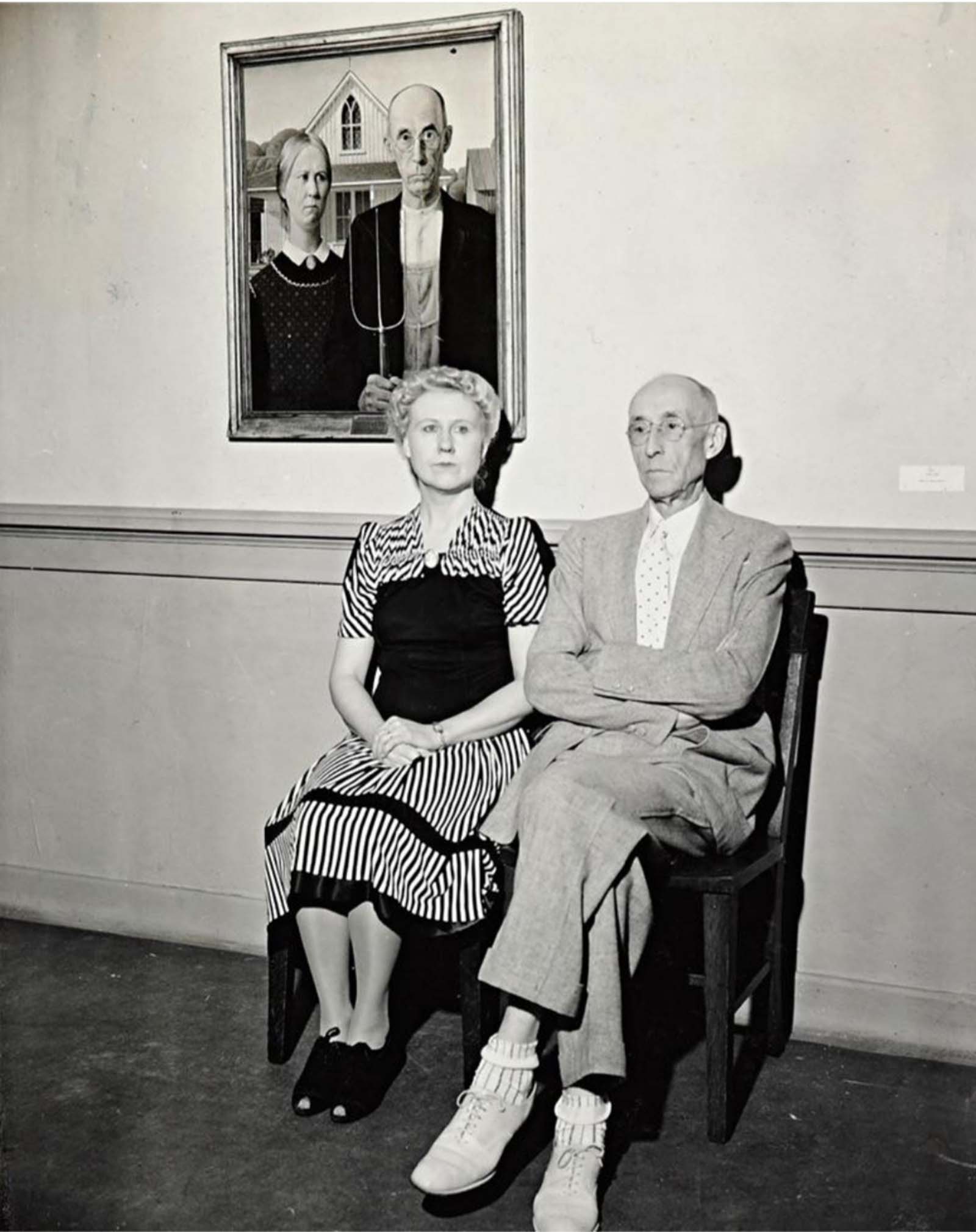 Nan Wood Graham and Byron Henry McKeeby models in 1942. Nan Wood Graham and Byron Henry McKeeby models in 1942.