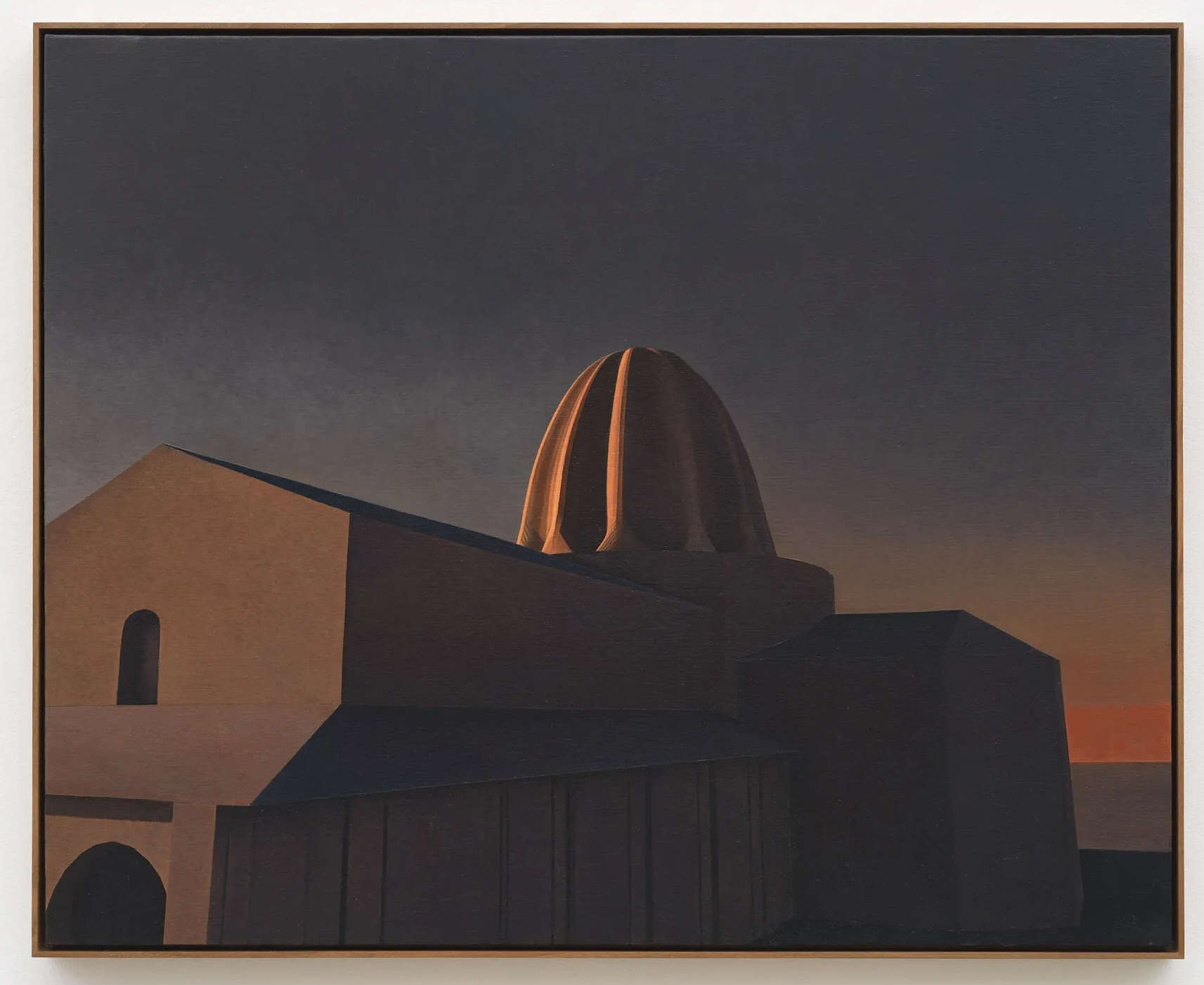 Pietro Roccasalva, Sin título (Jocundidad VII) (2020; óleo sobre lienzo, 76,7 x 94,7 x 4,5 cm)