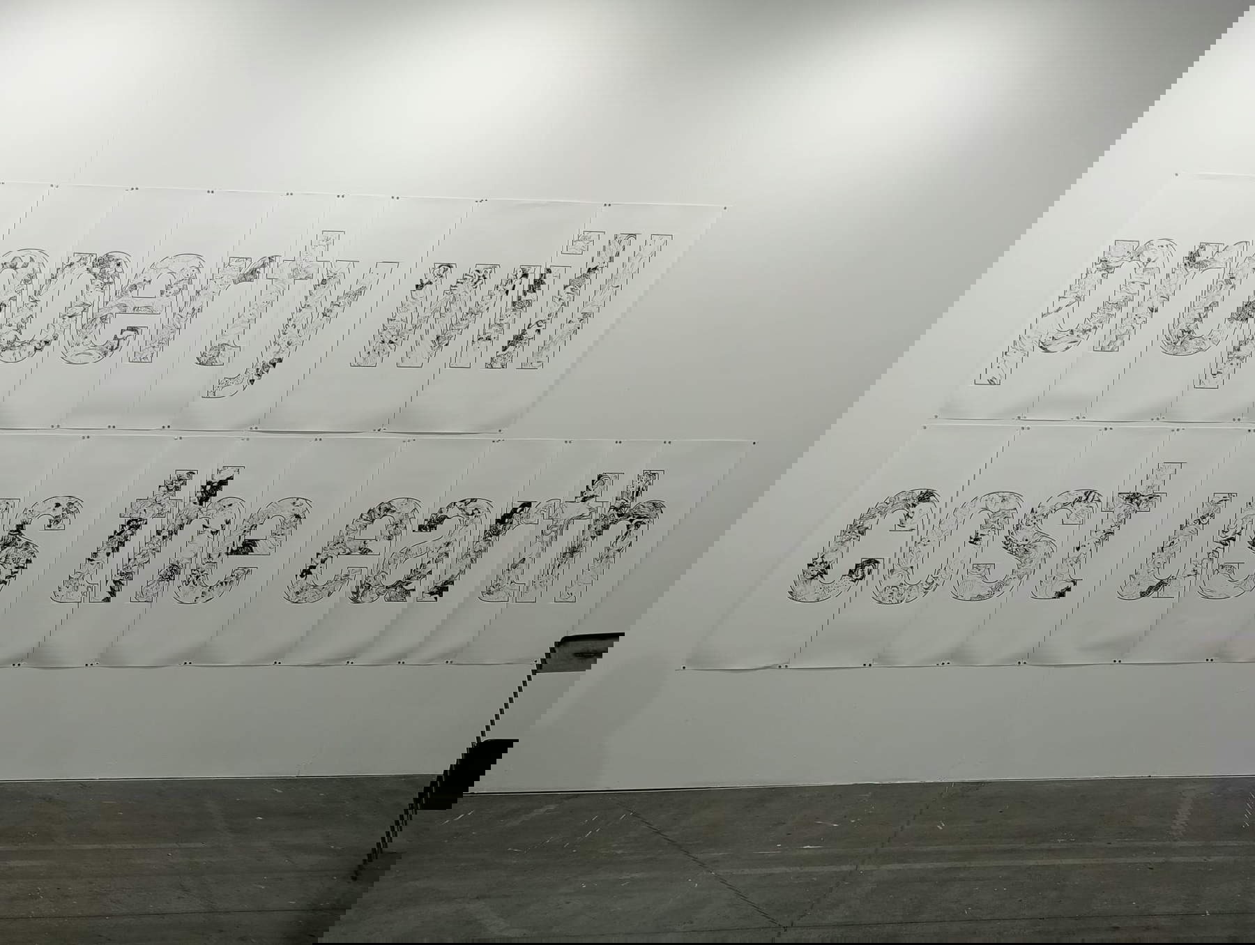 Oliver Resslers Inschrift aus The Gallery Apart Oliver Resslers Inschrift aus The Gallery Apart