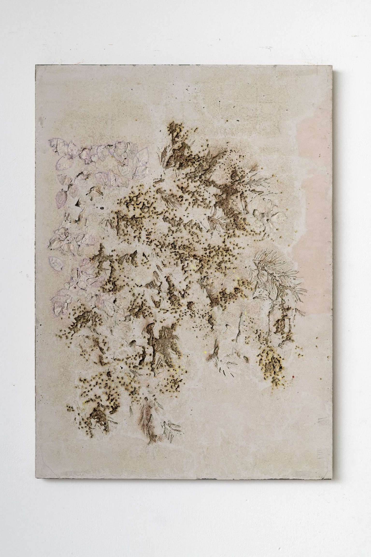 Alessandro Piangiamore, Yesterday Ikebana 080320191 (2019; concrete, plants, iron, 140 x 100 cm) Alessandro Piangiamore, Yesterday Ikebana 080320191 (2019; concrete, plants, iron, 140 x 100 cm)