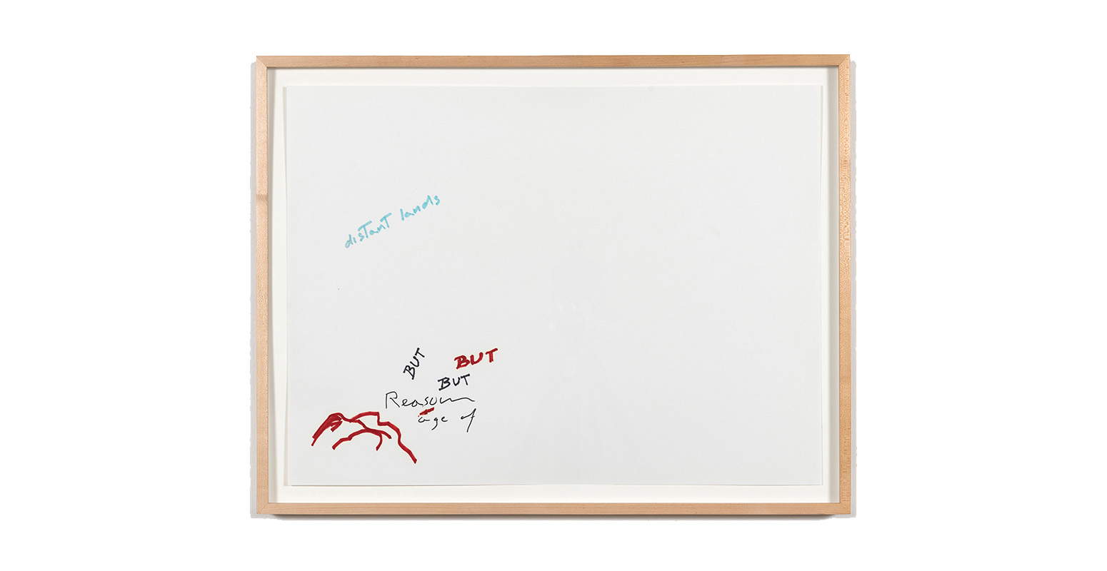 Simone Forti, News Animation (2012; marker on paper, 53 x 68 cm) Simone Forti, News Animation (2012; marker on paper, 53 x 68 cm)