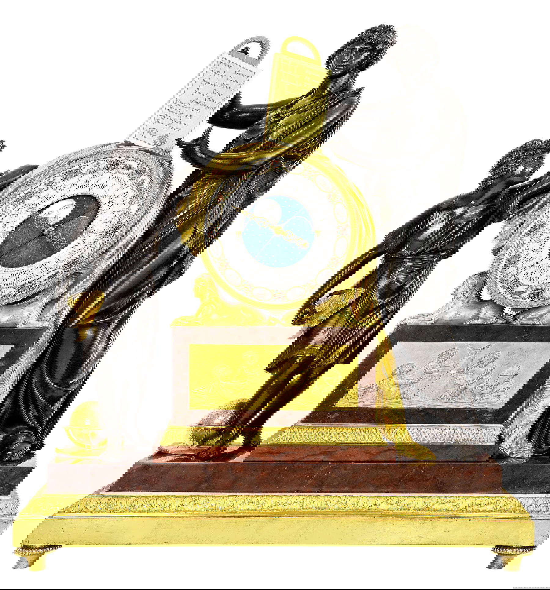 Pendola &agrave; la g&eacute;om&eacute;trie (1782-1788; 70 x 64,5 cm). Präsentiert von Top Time Musa