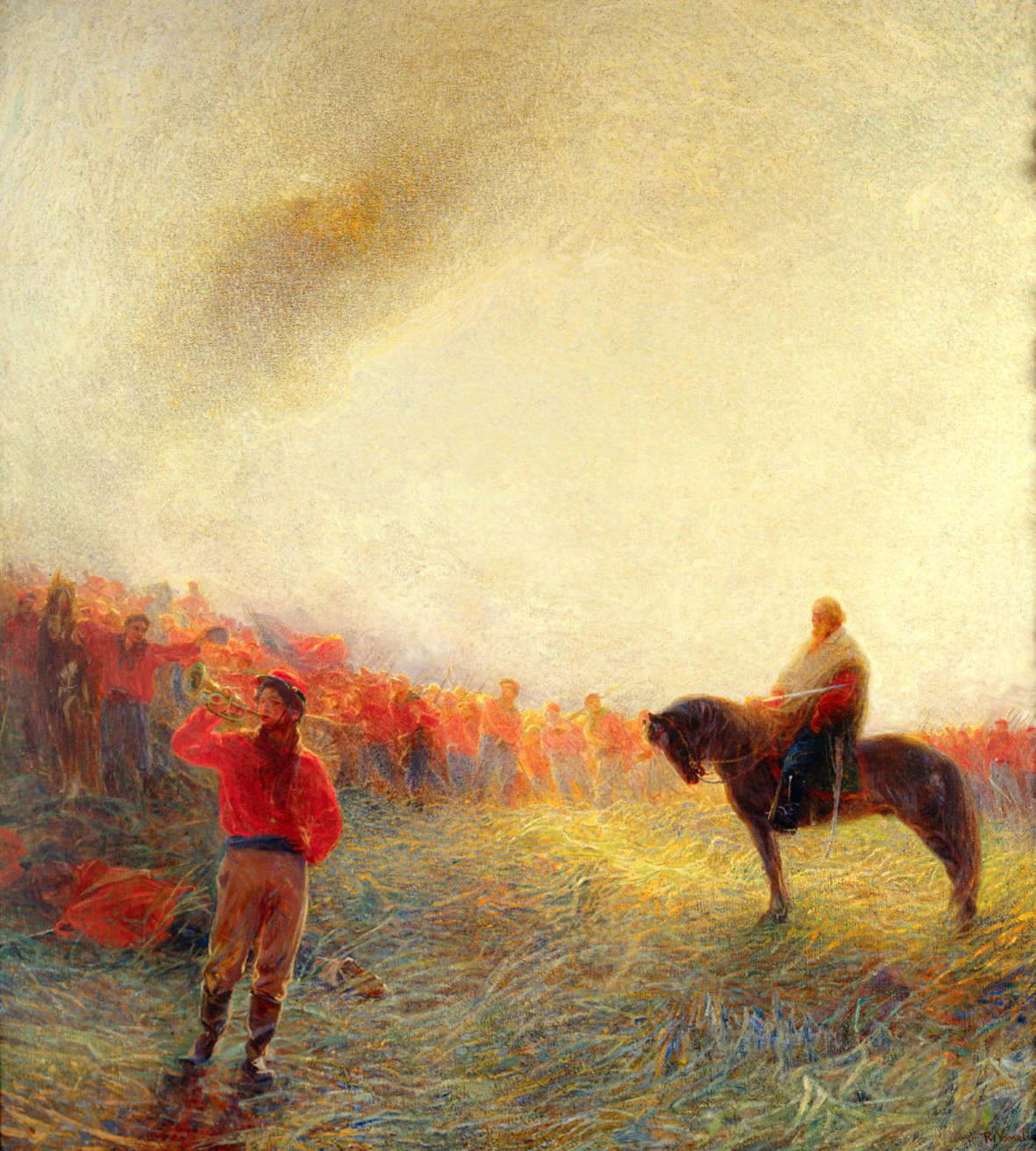 Plinio Nomellini, Garibaldi (1907; olio su tela, 198 x 179 cm; Livorno, Museo Civico Giovanni Fattori) Plinio Nomellini, Garibaldi (1907; olio su tela, 198 x 179 cm; Livorno, Museo Civico Giovanni Fattori)