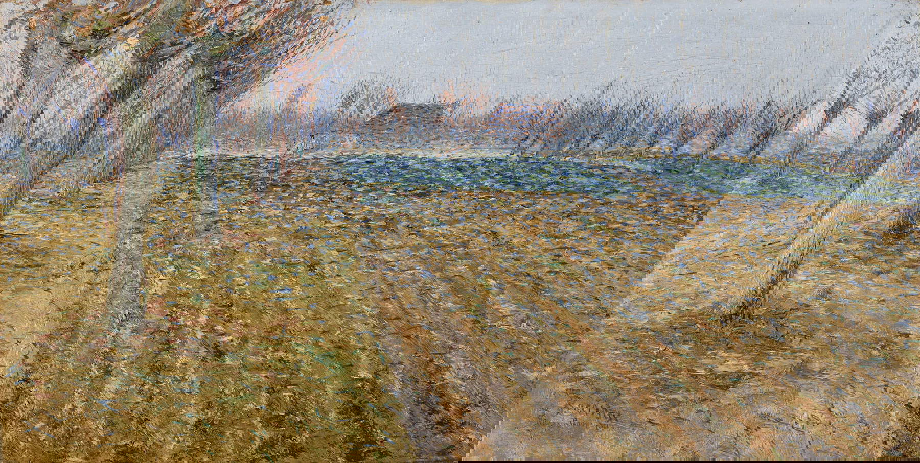 Umberto Boccioni, Gennaio a Padova (1903; olio su tela, 36 x 70,5 cm; Tortona, Pinacoteca Il Divisionismo) Umberto Boccioni, Gennaio a Padova (1903; olio su tela, 36 x 70,5 cm; Tortona, Pinacoteca Il Divisionismo)