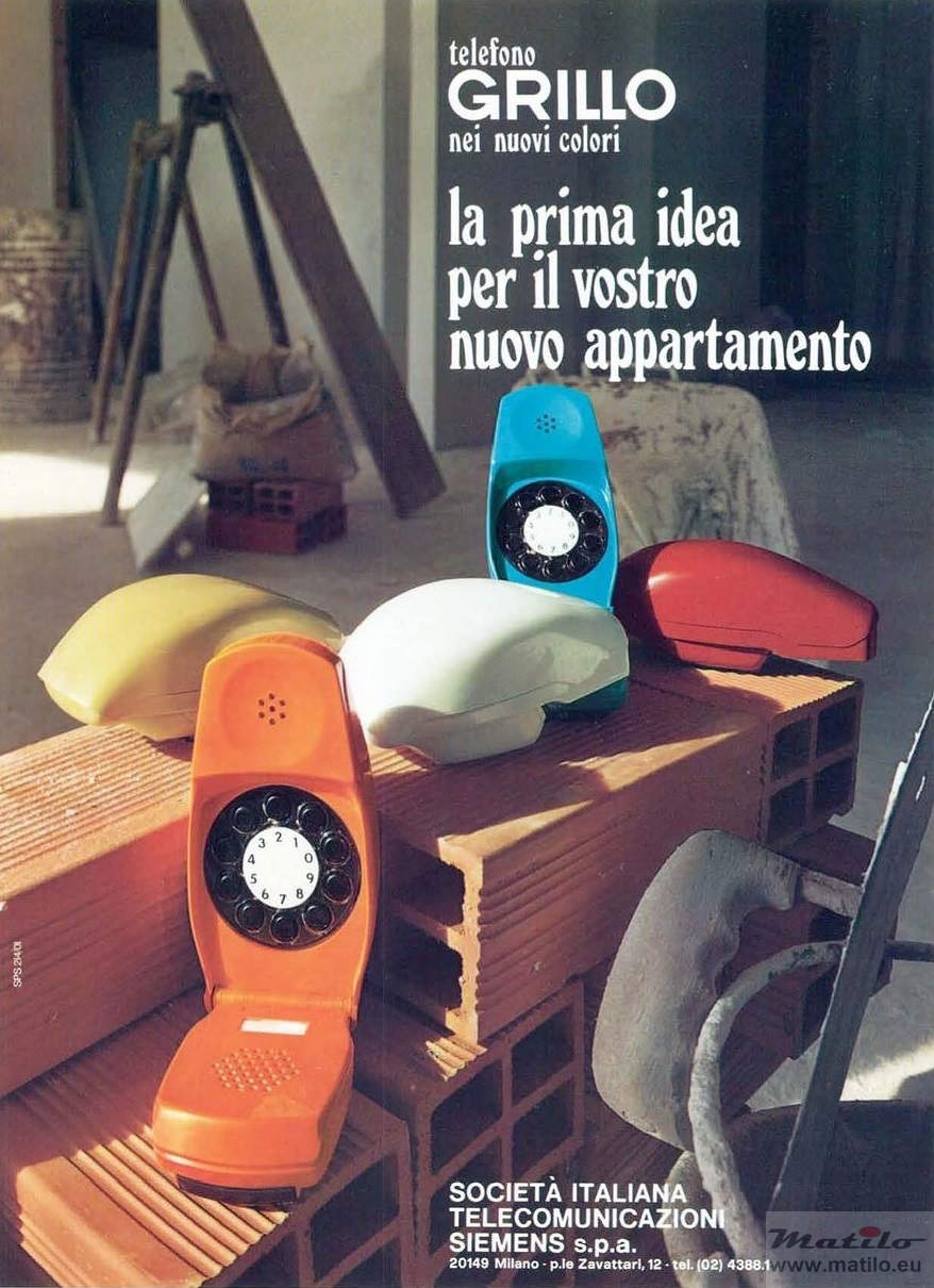 Publicité pour le téléphone Cricket (1970) Publicité pour le téléphone Cricket (1970)