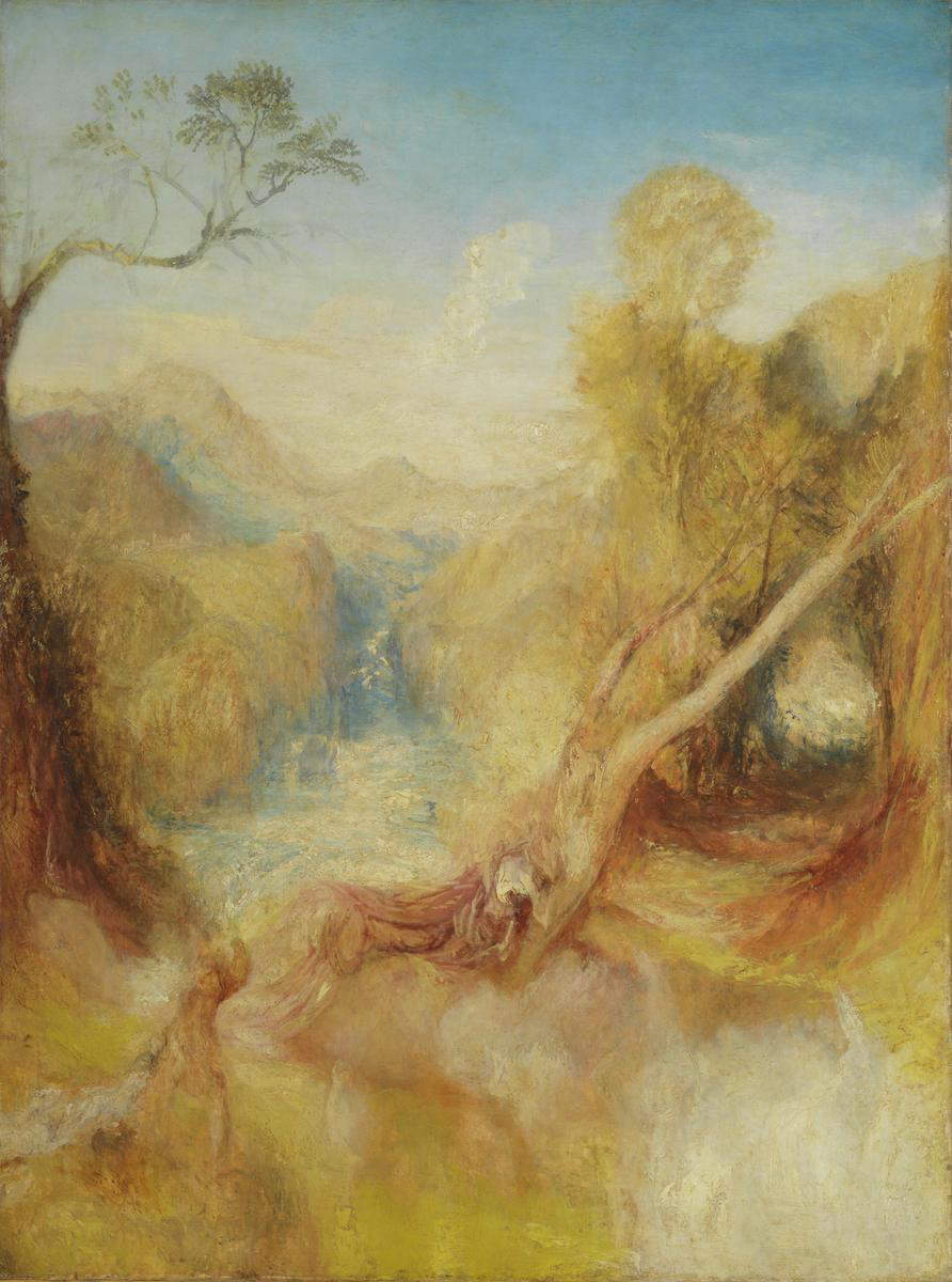 Joseph Mallord William Turner, The Death of Actaeon (c. 1837; oil on canvas, 150.9 x 112.5 cm; London, Tate) Joseph Mallord William Turner, The Death of Actaeon (c. 1837; oil on canvas, 150.9 x 112.5 cm; London, Tate)