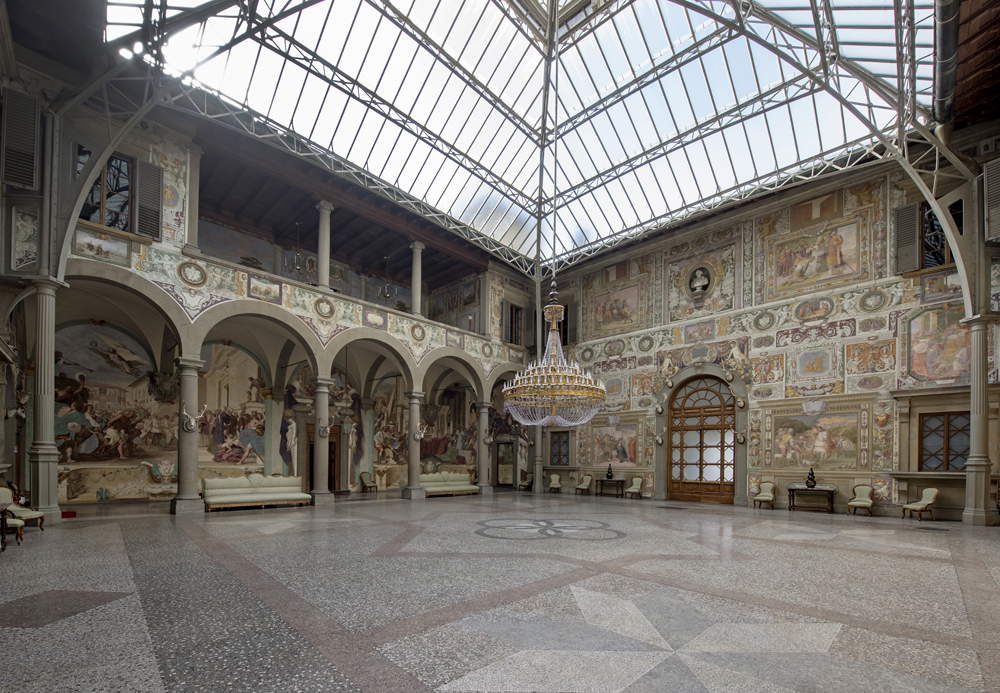 Cosimo Daddi's frescoes at Villa la Petraia