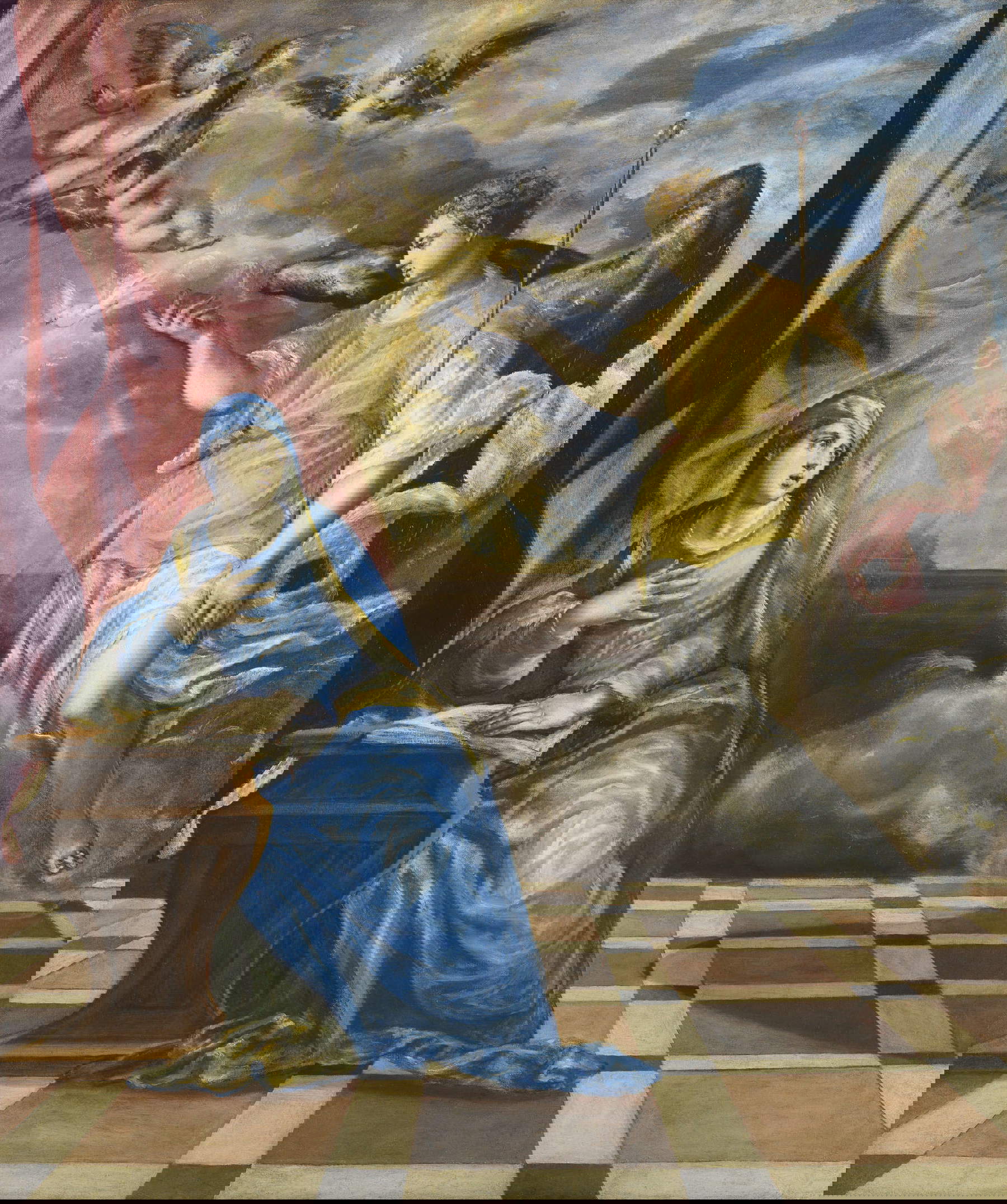 El Greco, Annonciation (vers 1576 ; huile sur toile, 117 x 98 cm ; Madrid, Museo Thyssen-Bornemisza)