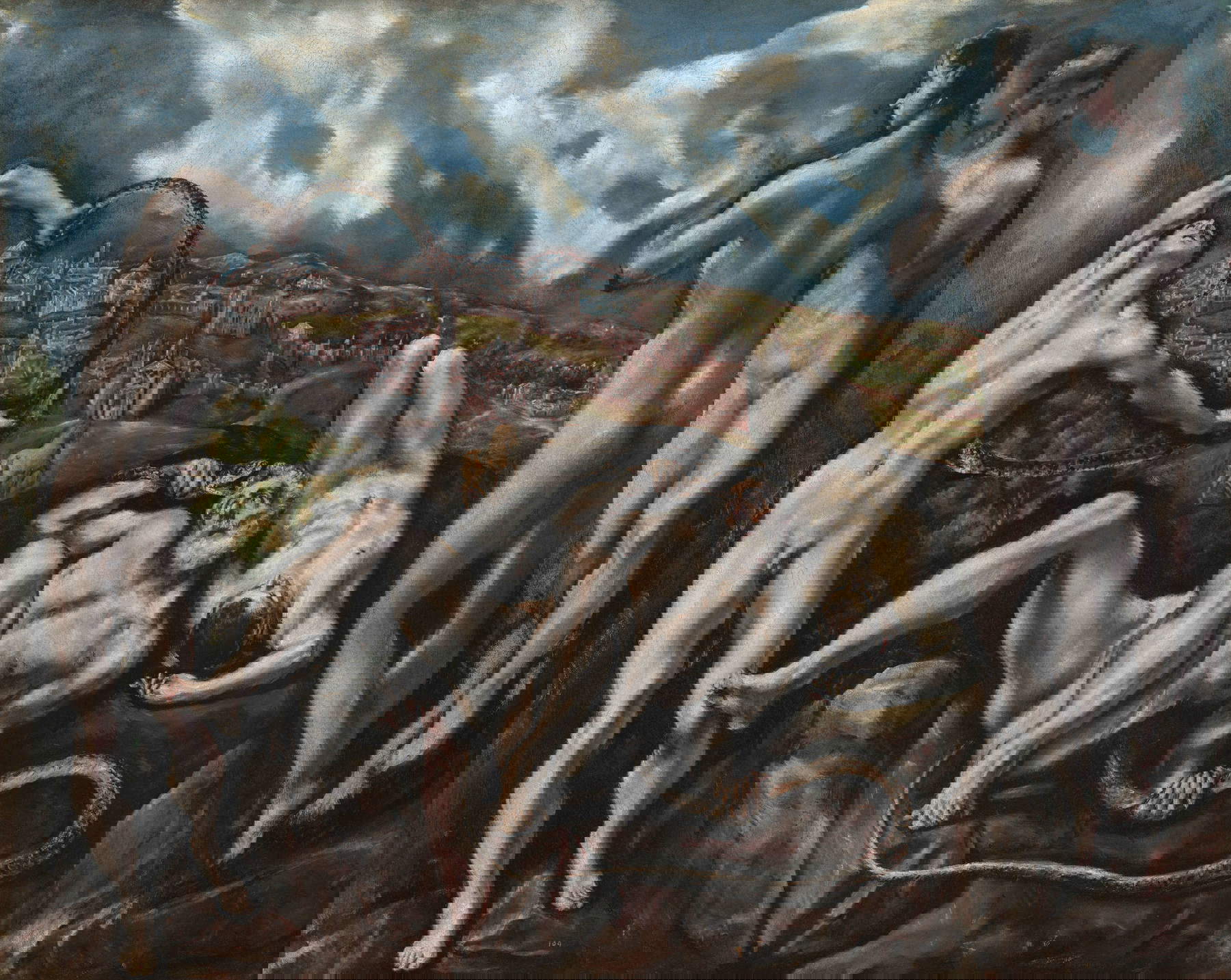 El Greco, Lacoonte (vers 1610-1614 ; huile sur toile, 137,5 x 172,5 cm ; Washington, National Gallery of Art, Samuel H. Kress Collection, inv. 1946.18.1)