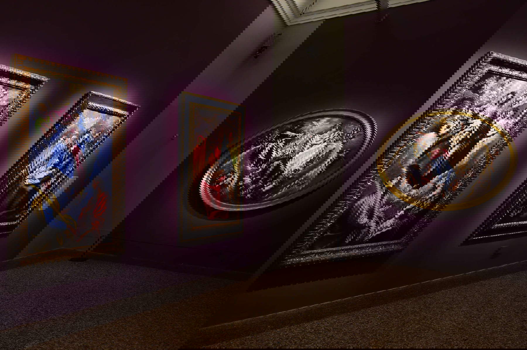 Plans d'exposition El Greco. Un peintre dans le labyrinthe. Photo: Roberto Serra / MondoMostre