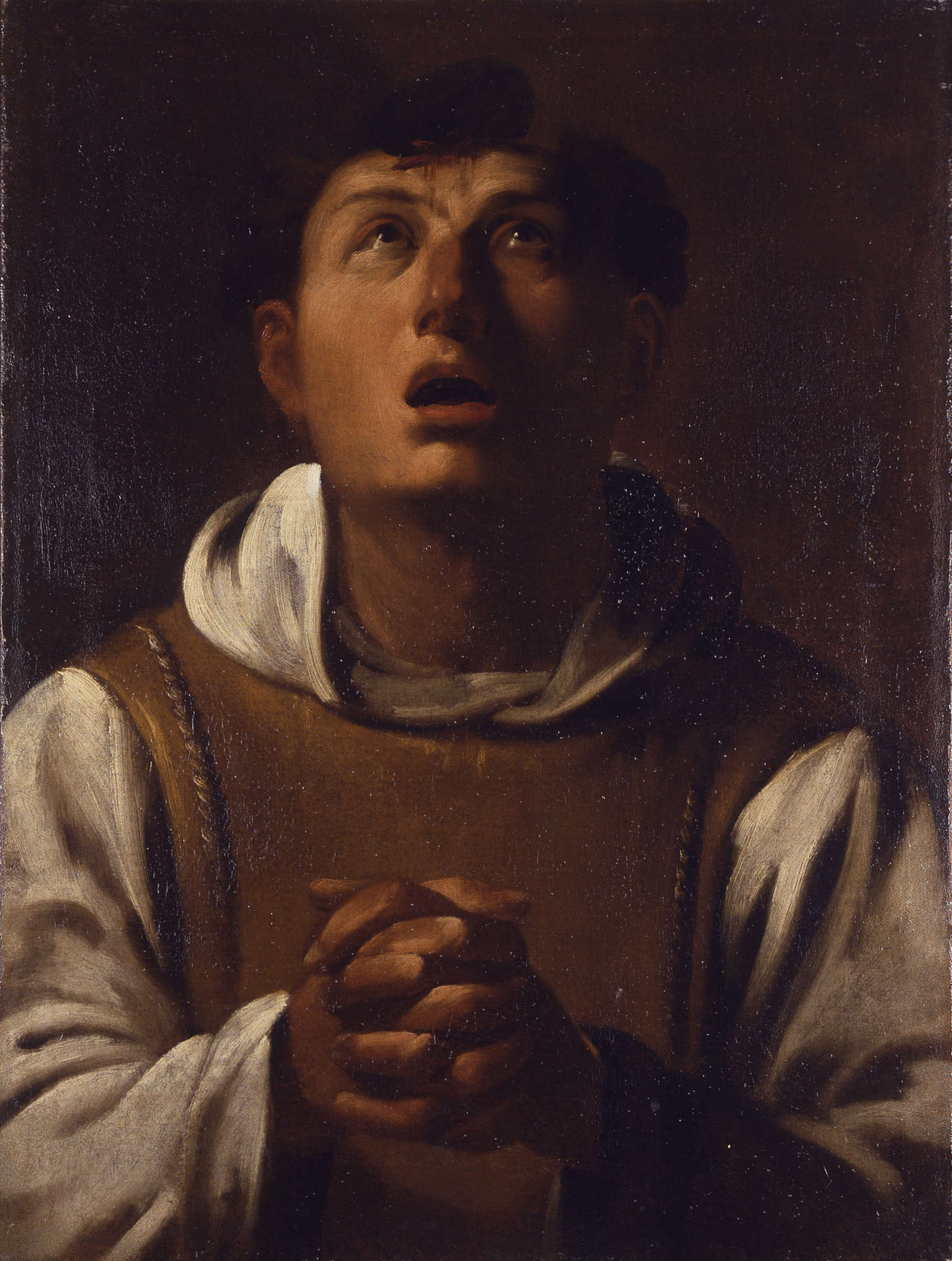 Hendrick ter Brugghen, San Esteban (1605 - 1614; óleo sobre lienzo, 75 x 55 cm; Colección Koelliker). Foto: Colección Koelliker