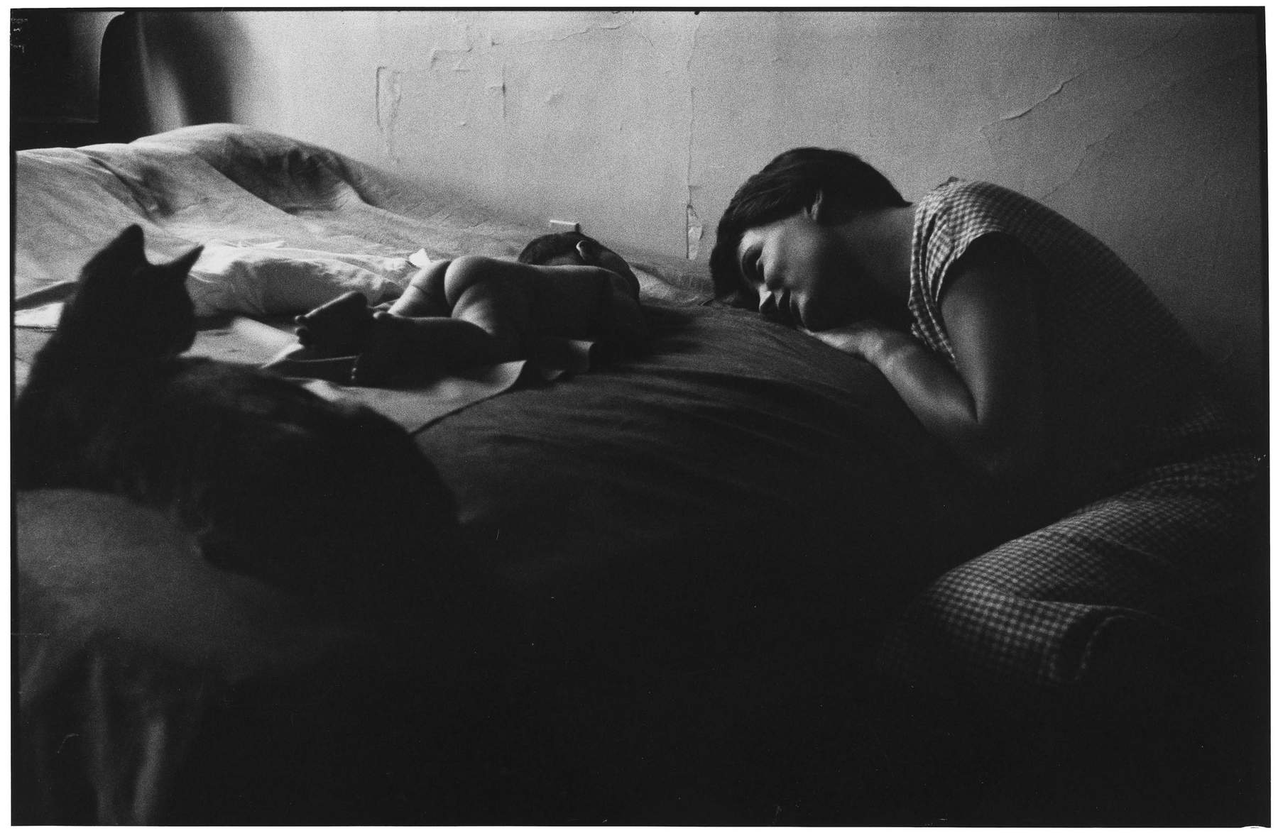 Elliott Erwitt, Familie (Mutter und Kind), New York, 1953