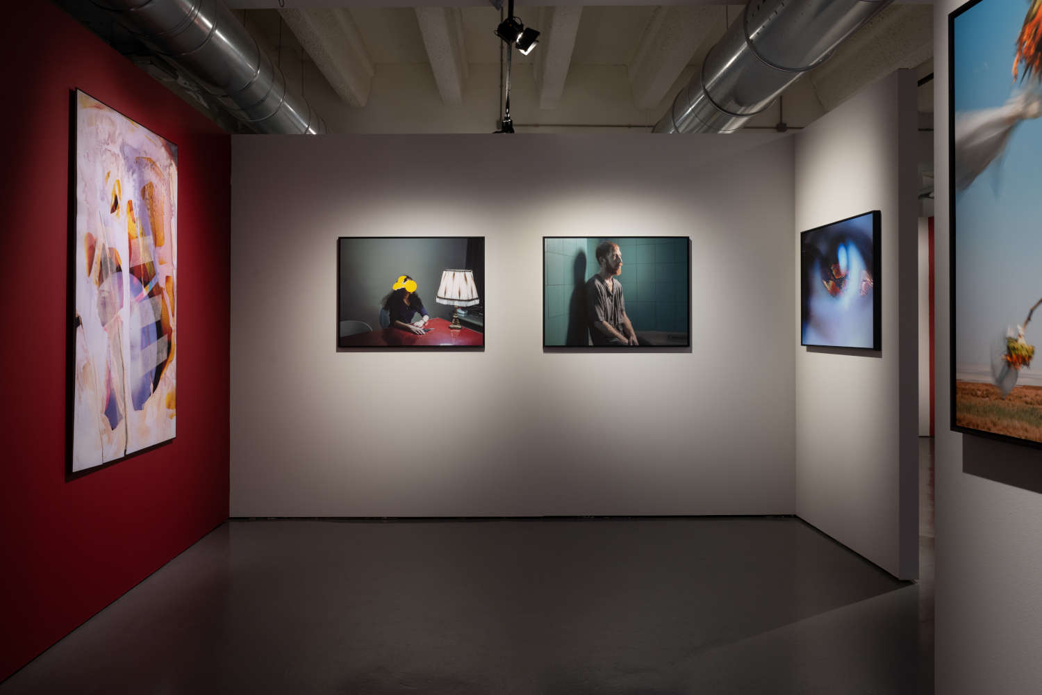 Newsha Tavakolian Ausstellung eingerichtet. Und sie lachten über mich. Foto: G. Pezzato