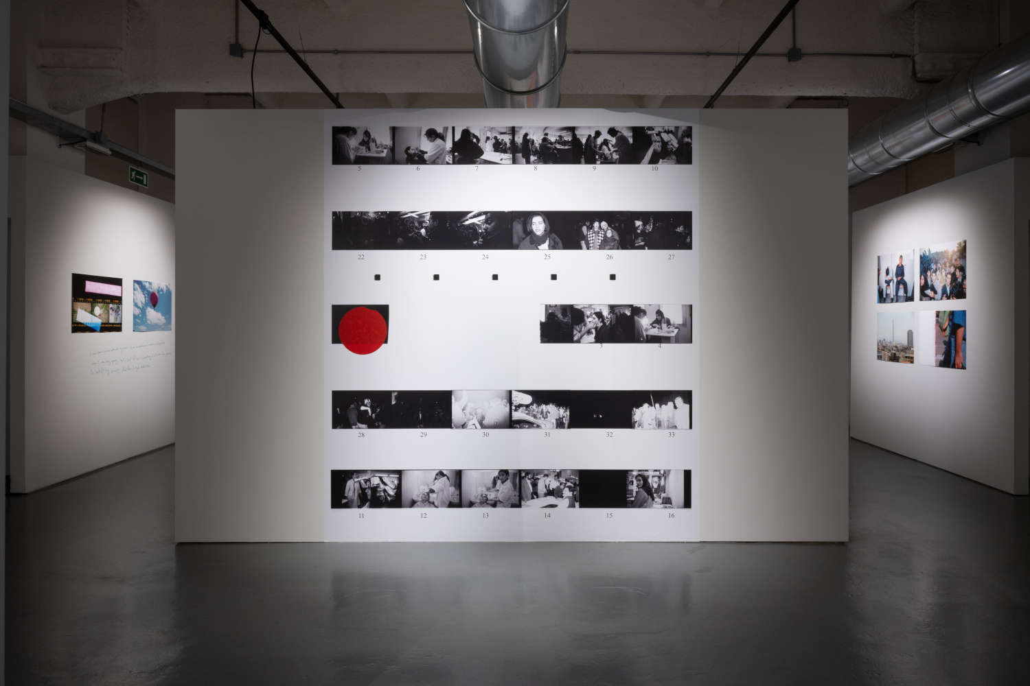 Newsha Tavakolian Ausstellung eingerichtet. Und sie lachten über mich. Foto: G. Pezzato