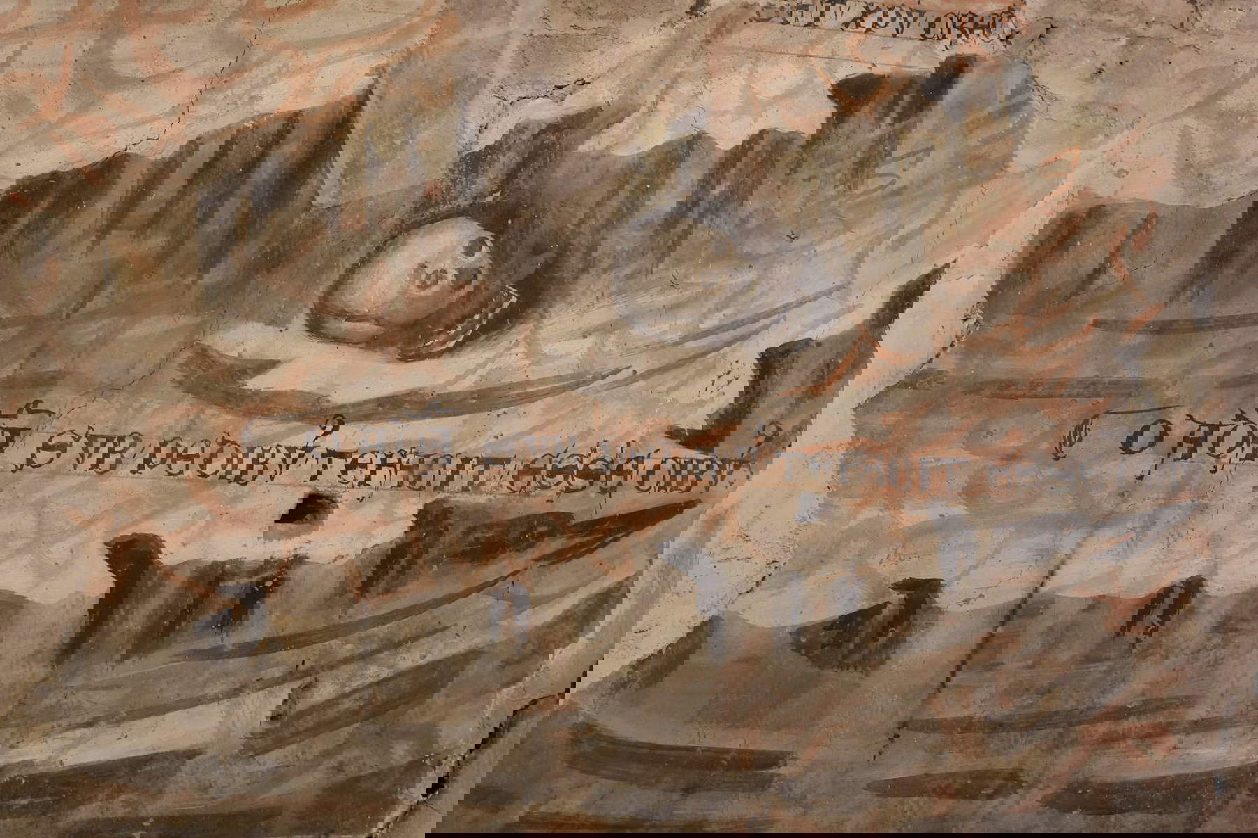 Gli affreschi scoperti a Verucchio