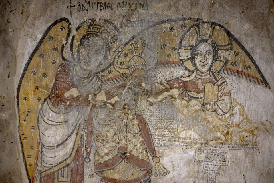 Sudan, scoperti importanti affreschi cristiani, senza precedenti per la pittura nubiana