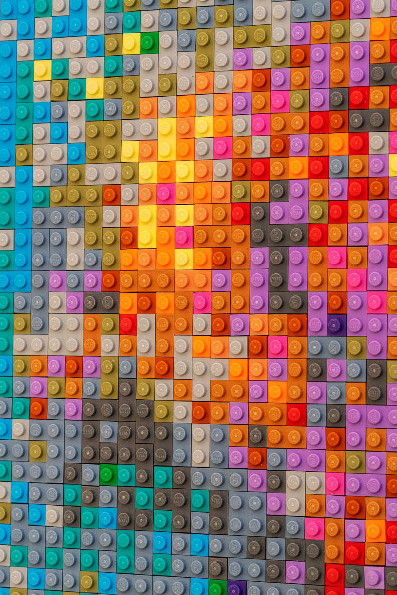 Ai Weiwei, Water Lilies #1 (2022; Lego bricks). Photo: Ela Bialkowska/OKNO Studio. Courtesy of the artist and Galleria Continua Ai Weiwei, Water Lilies #1 (2022; Lego bricks). Photo: Ela Bialkowska/OKNO Studio. Courtesy of the artist and Galleria Continua