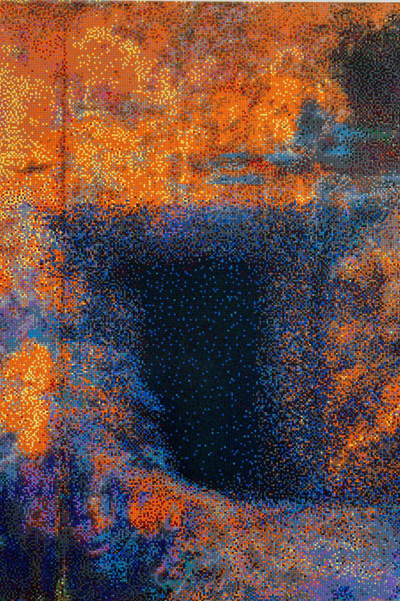 Ai Weiwei, Water Lilies #1 (2022; Lego bricks). Photo: Ela Bialkowska/OKNO Studio. Courtesy of the artist and Galleria Continua Ai Weiwei, Water Lilies #1 (2022; Lego bricks). Photo: Ela Bialkowska/OKNO Studio. Courtesy of the artist and Galleria Continua