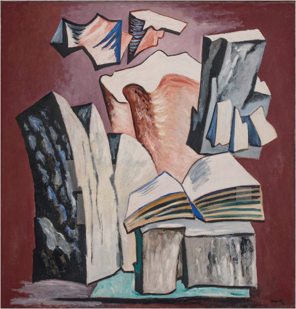Alberto Magnelli, Pierres N.30 (1933; oil on canvas, 120x115 cm ; Florence, Deposito Museo Novecento) Alberto Magnelli, Pierres N.30 (1933; oil on canvas, 120x115 cm ; Florence, Deposito Museo Novecento)