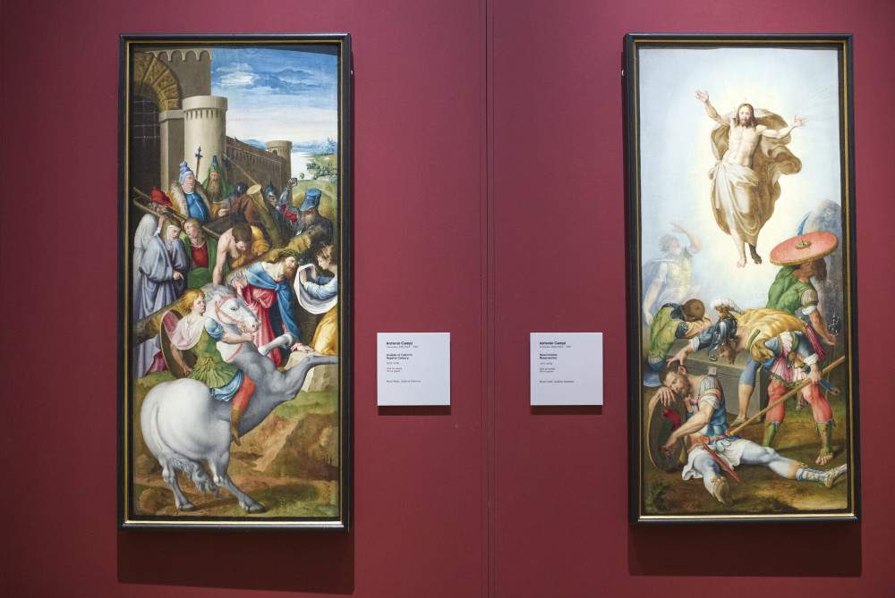 La galerie Sabauda rassemble les panneaux conservés d'un important cycle d'Antonio Campi. 