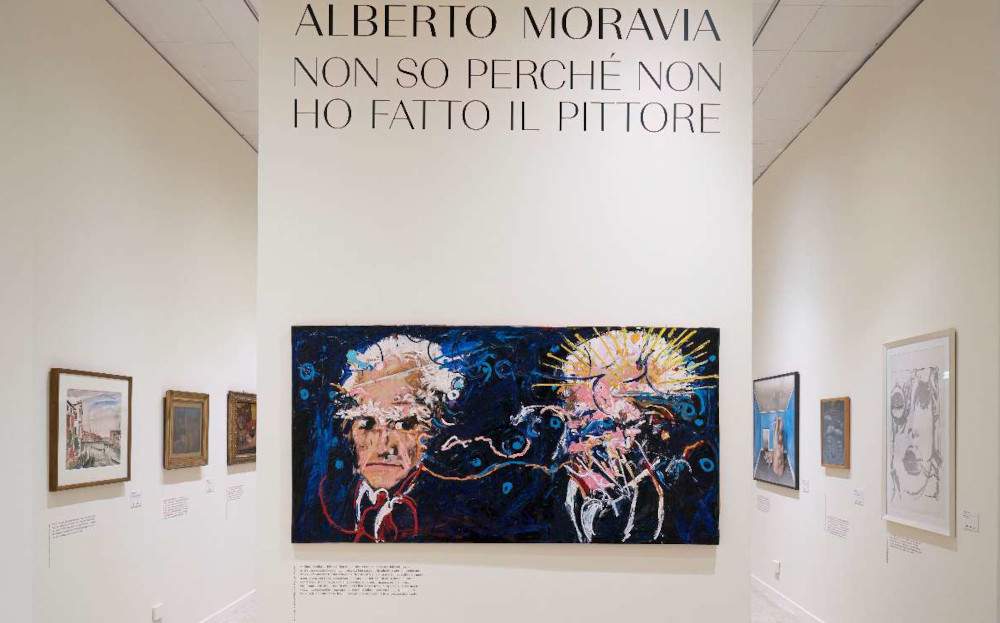 Alla GAM di Torino una mostra su Moravia e il suo interesse per le arti visive 