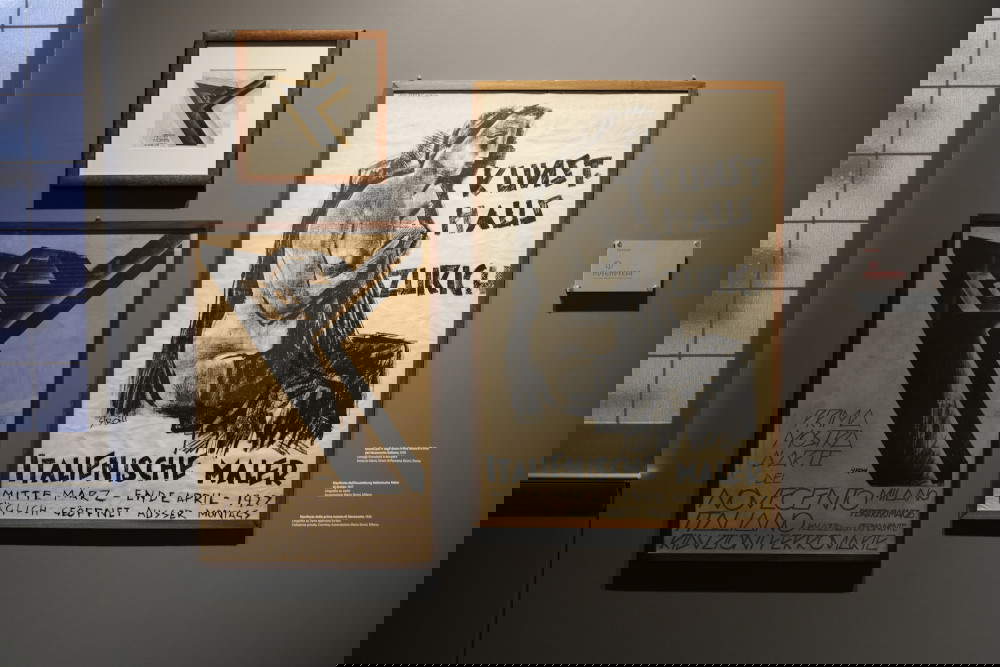 Allestimenti mostra Mario Sironi. Solennit&agrave; e tormento a La Galleria BPER Banca di Modena